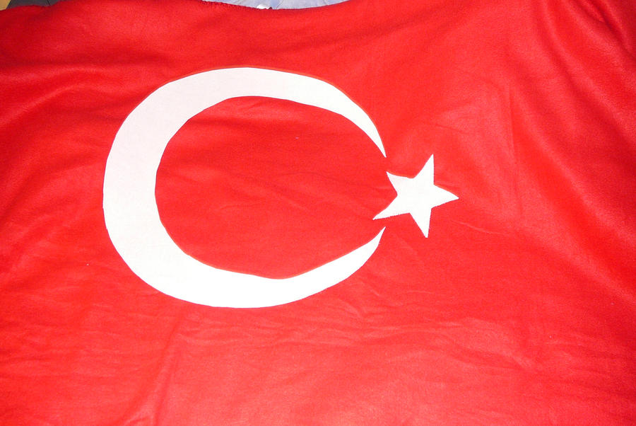 Turkey flag blanket 4