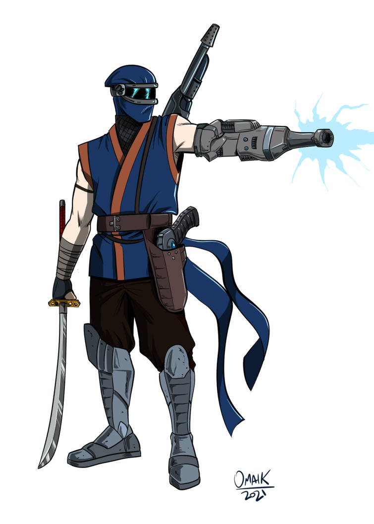 Ninja character design by Omaik on DeviantArt