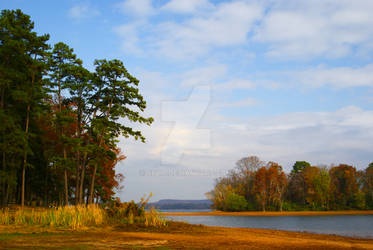 Fall time of Chickamauga Lake