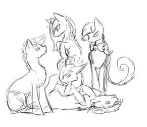 Breezie Group Picture Sketch