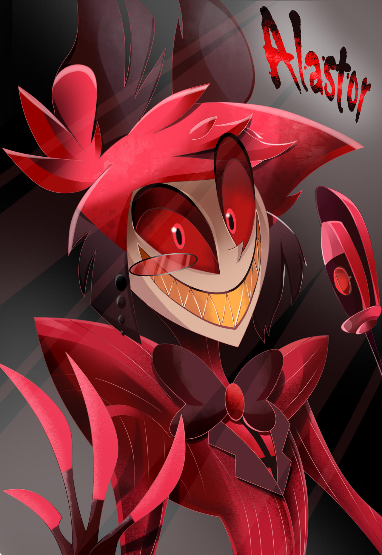 Alastor The Radio Demon Hazbin Hotel By Norebook On