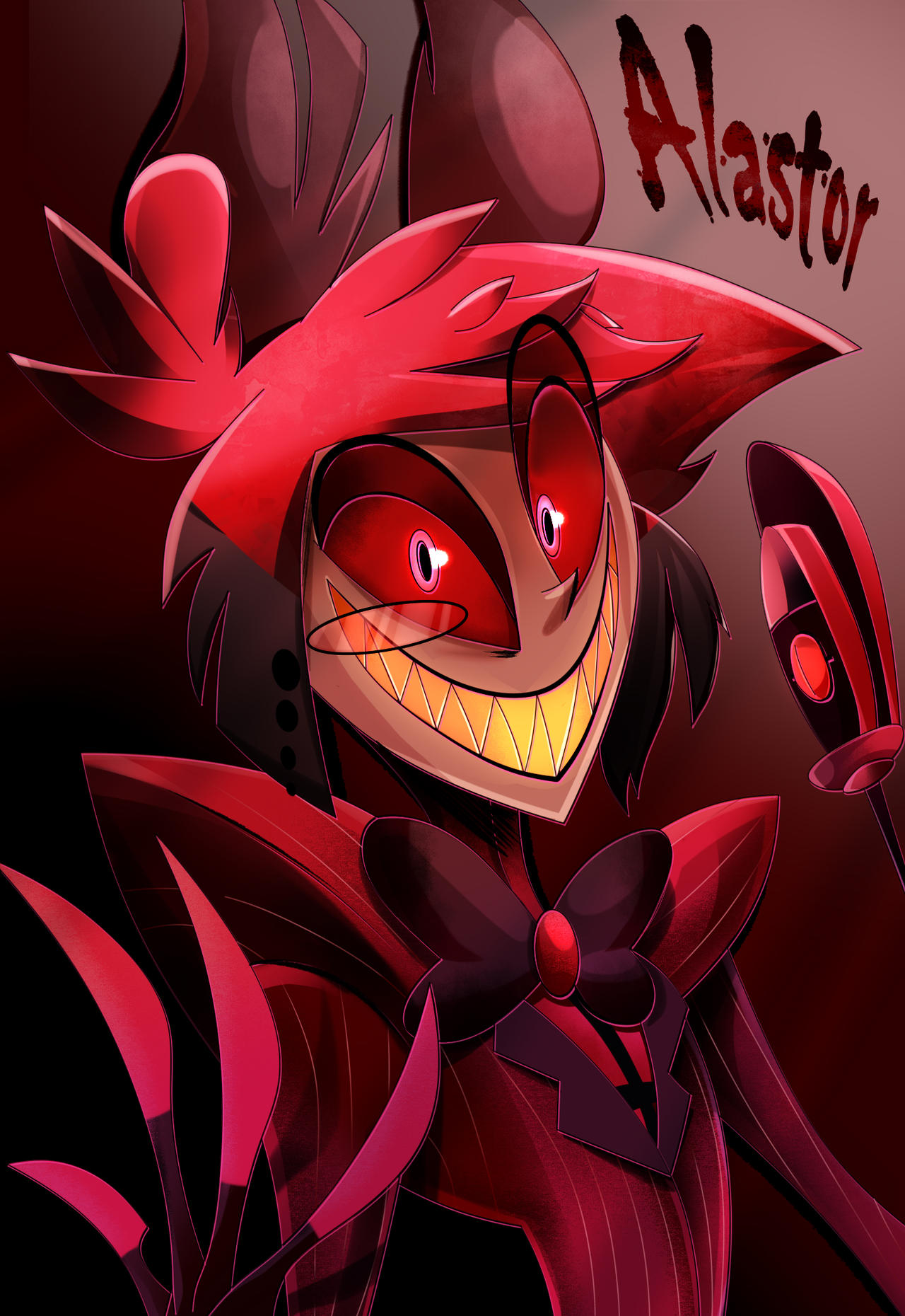 Alastor (The Radio Demon) Hazbin Hotel by Norebook on DeviantArt