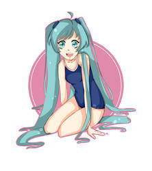 Swimsuit Miku