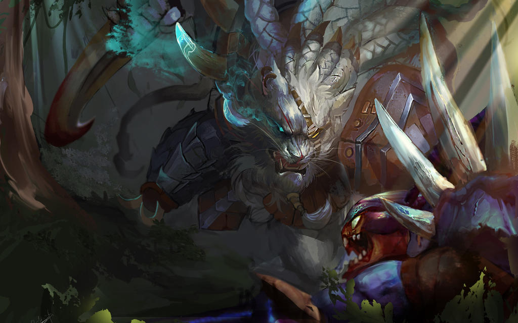 Tonight Rengar hunts in Death Battle! by LightningPheonix on DeviantArt