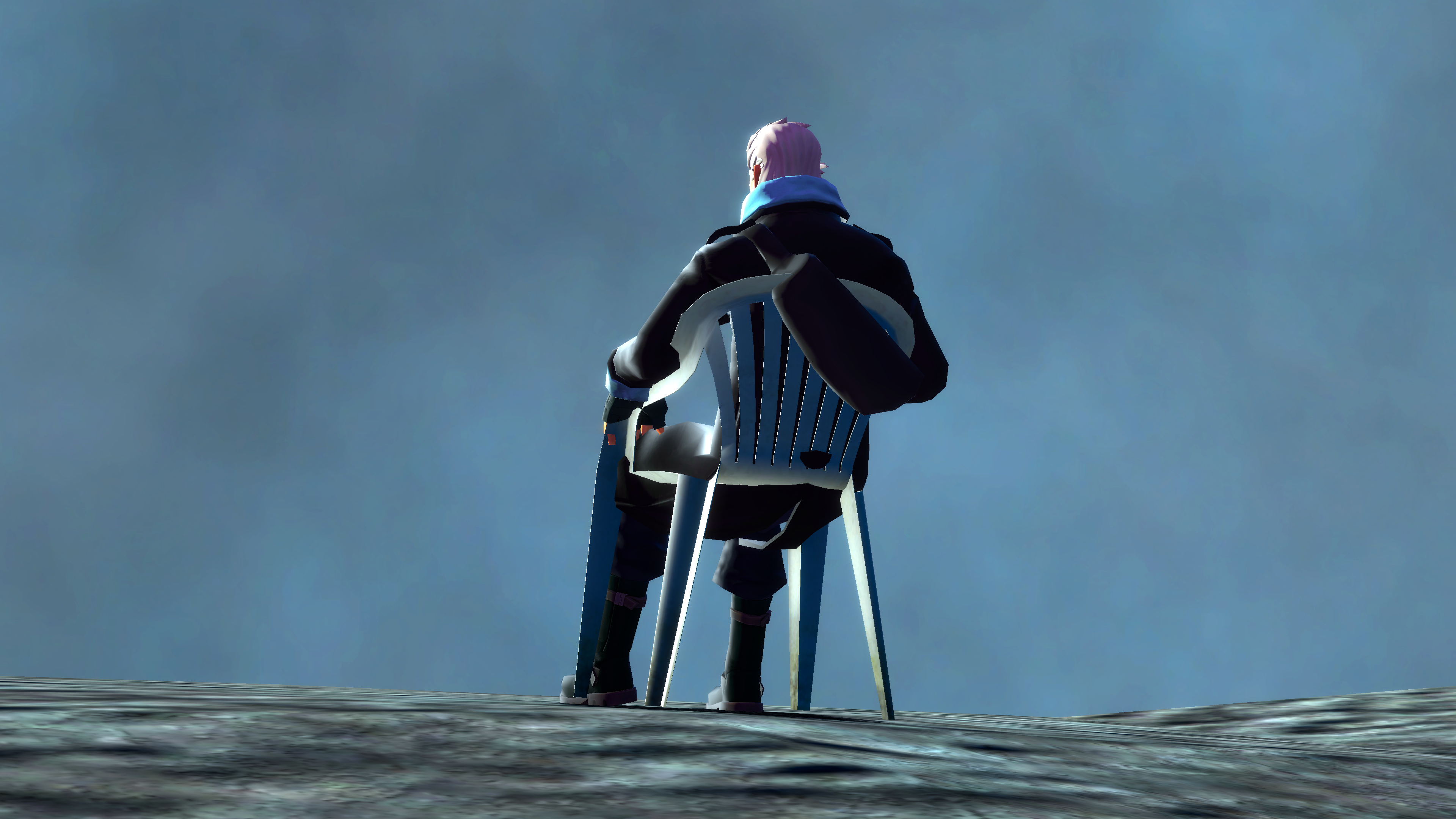 Plastic chair [MEME] Vergil chair, motivated - 34 epoch SD1.5, Stable  Diffusion LoRA