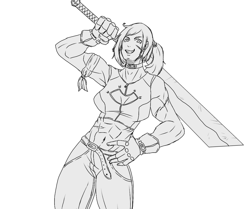 Muscle woman by Kai200 on DeviantArt