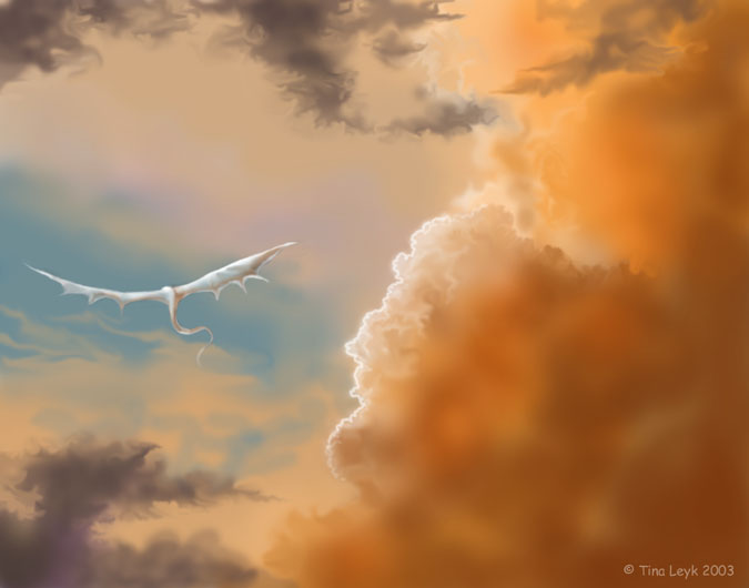 Auburn Sky- FantasyCloudscape