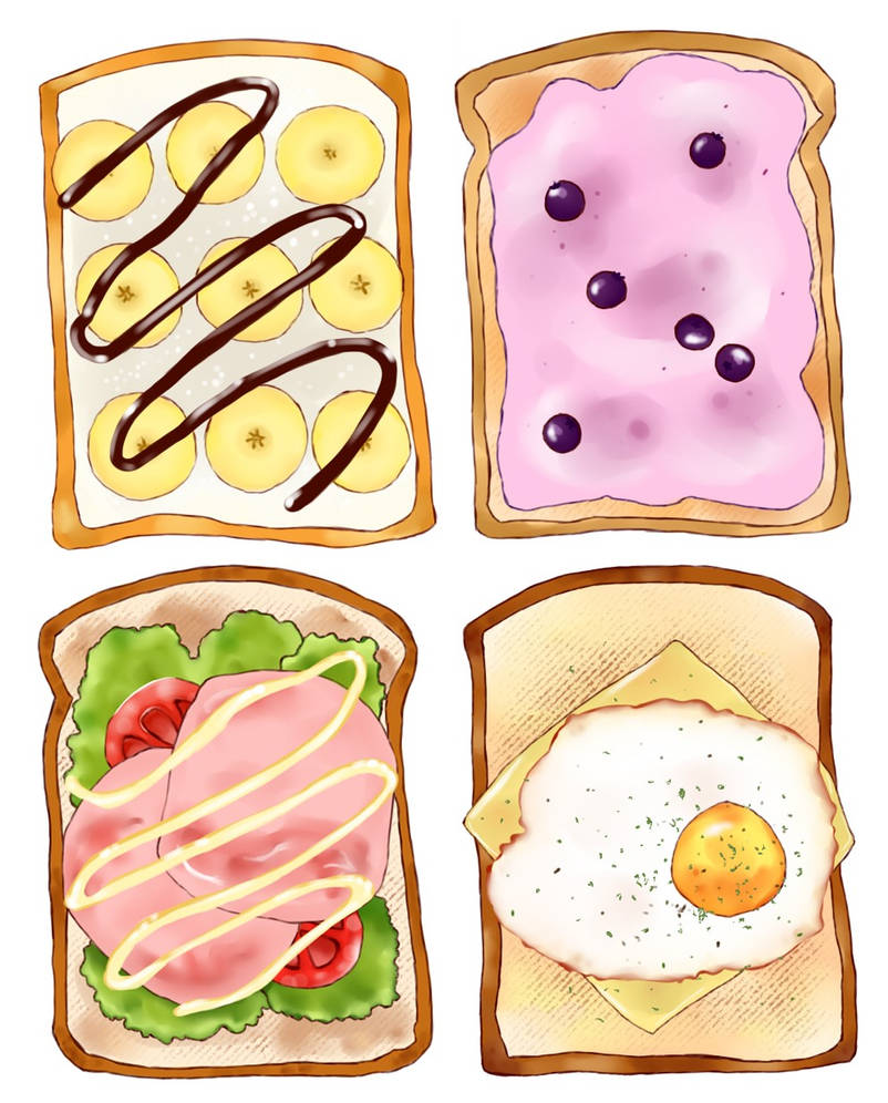 Toast Variation 03 by morning-shoujo on DeviantArt
