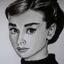 Audrey Hepburn portrait