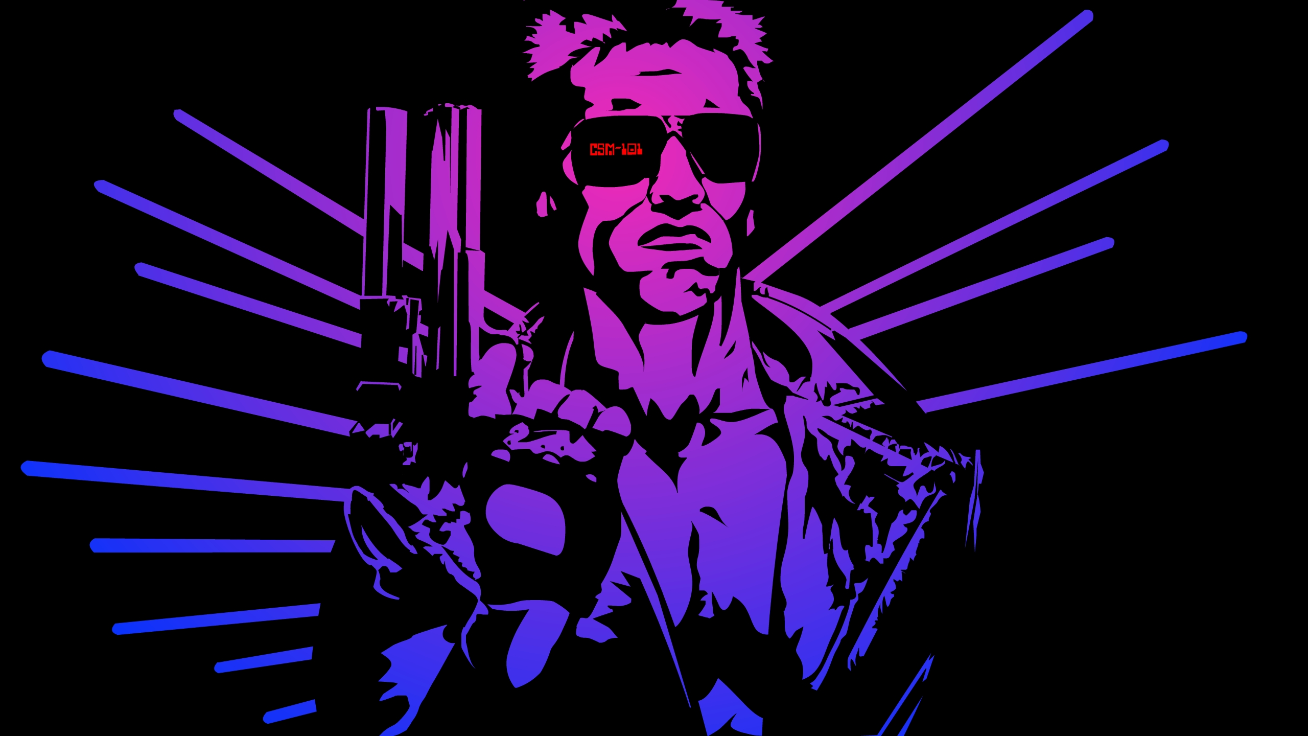 Terminator Vector by funksoulfather on DeviantArt