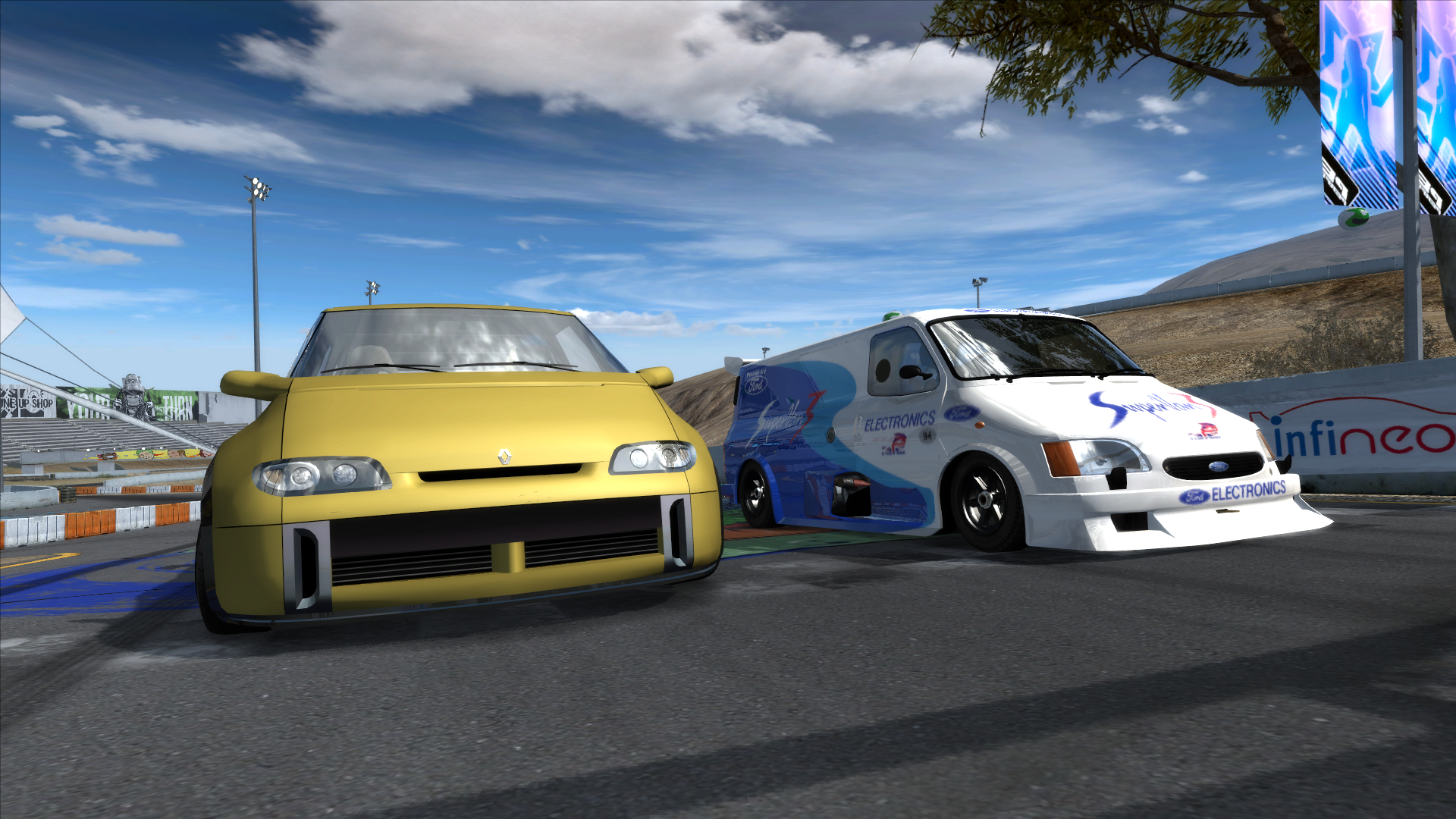 NFS ProStreet Pepega Mod - Espace F1 vs Supervan 3 by 1997DeviantIvan on  DeviantArt