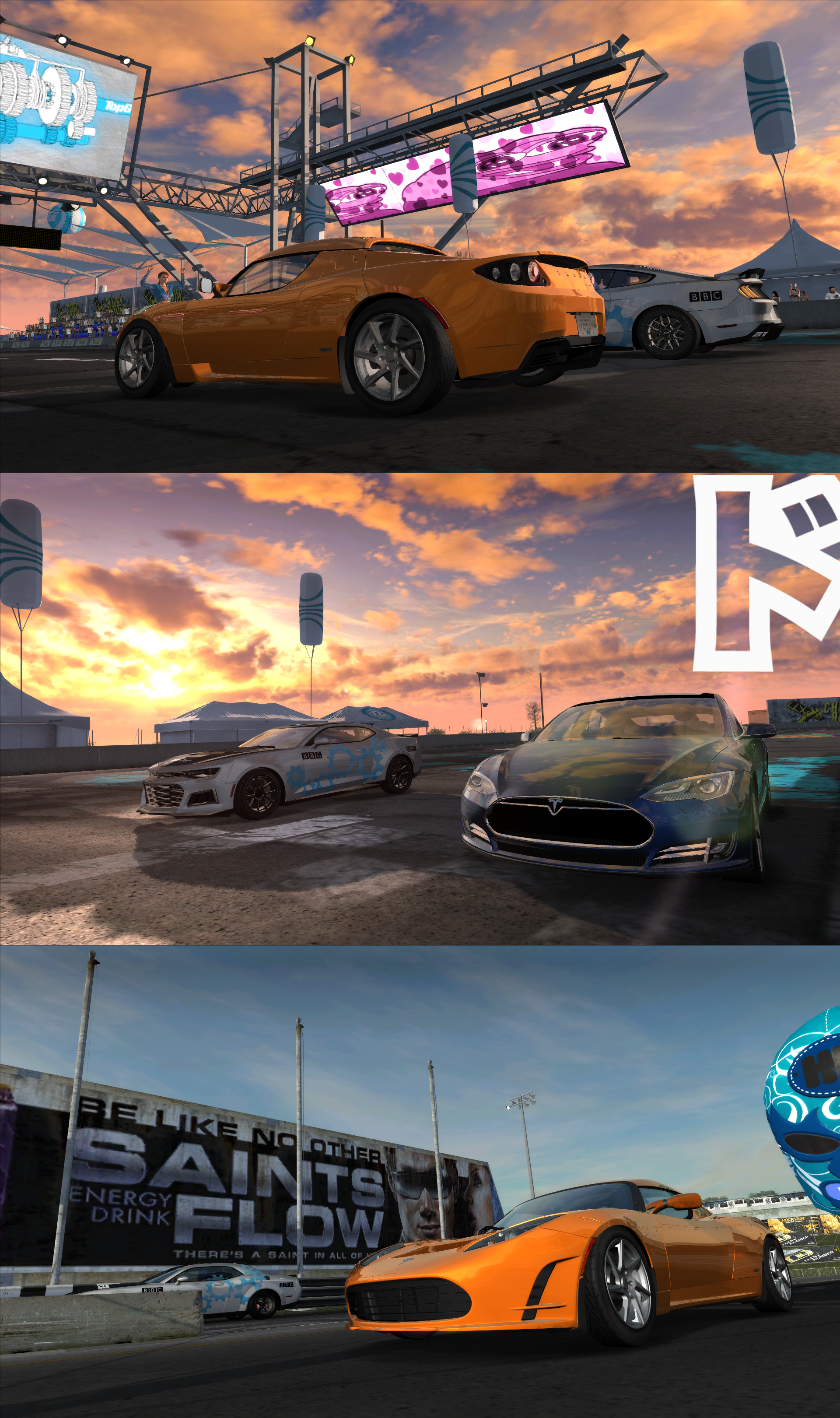 NFS ProStreet Pepega Mod - Tesla vs Top Gear Trio by 1997DeviantIvan on  DeviantArt