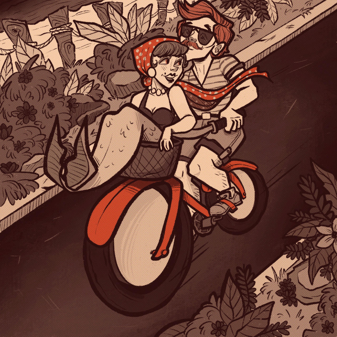 Bike Rode By MerMay - Romantic Bicycle Ride by DevonKitto on DeviantArt