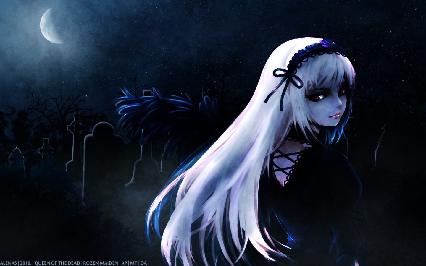 Dark Anime Girl Wallpaper Download