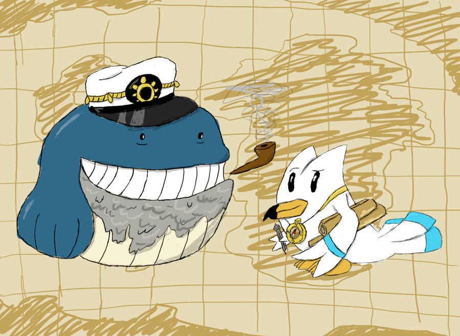 the Cartographer and the Sea Captain