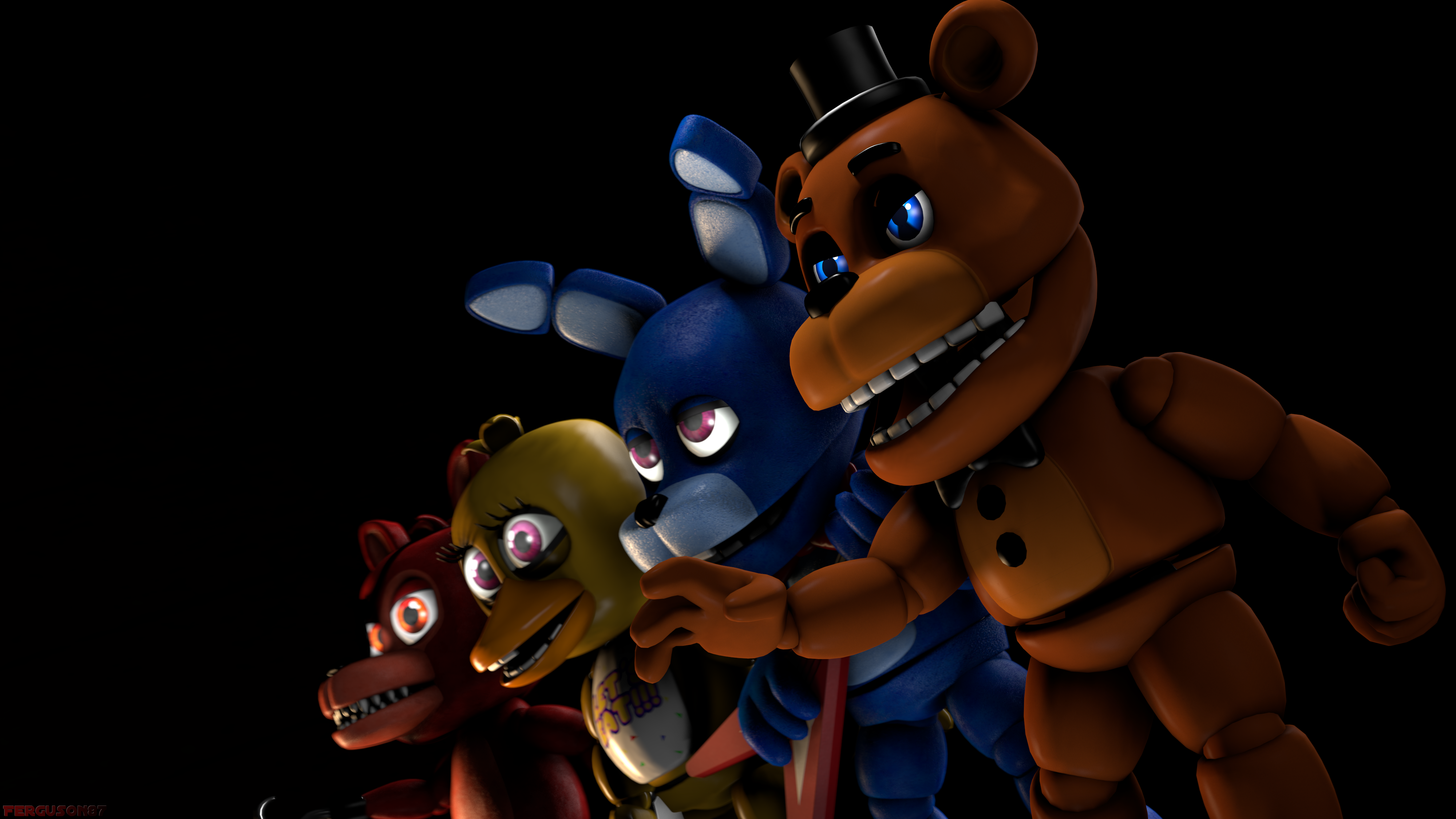 Five Nights at Freddy's 4 2nd Anniversary. by Fer-Ge on DeviantArt