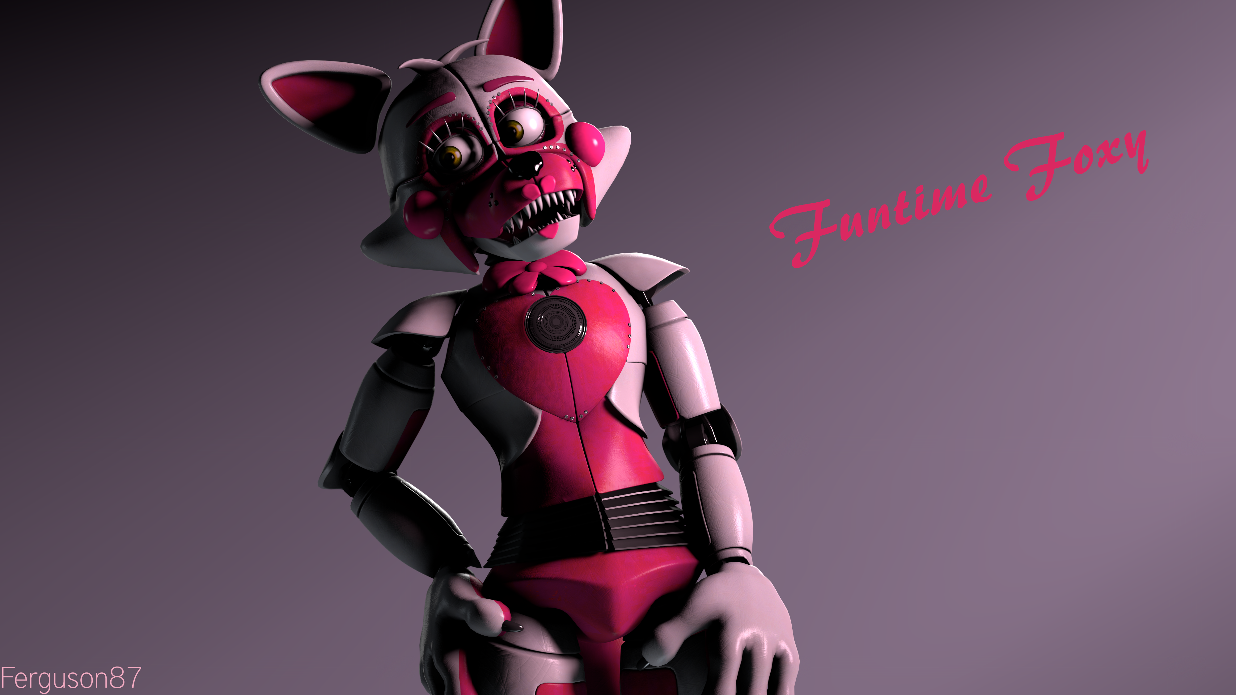 (FNaF SFM) Funtime Foxy wallpaper