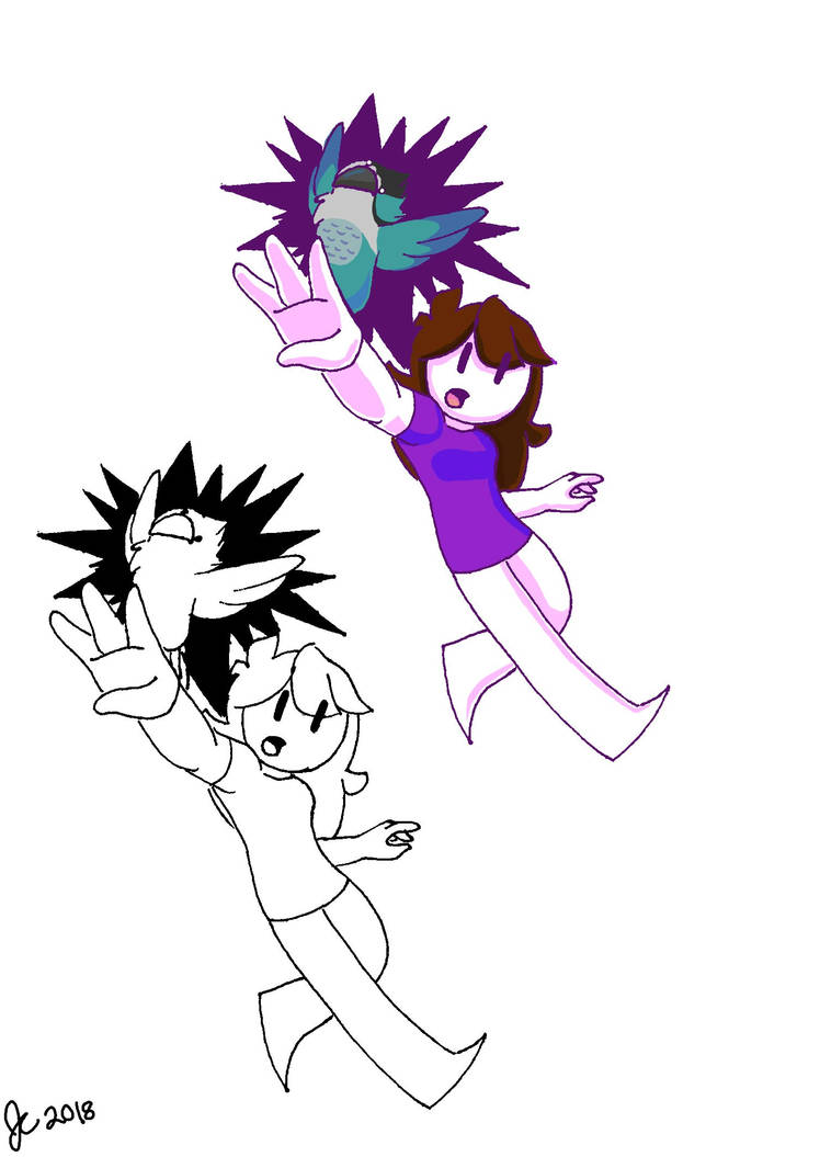 Jaiden Animations (with Ari) by JeiArrShi on DeviantArt