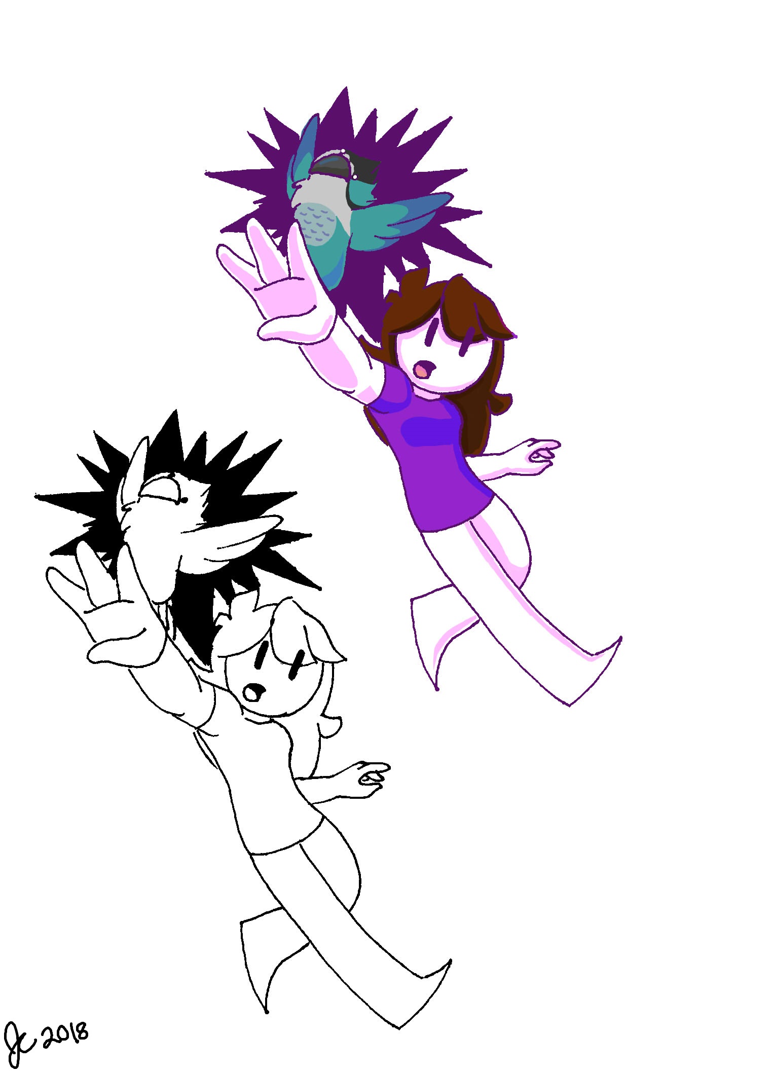 yes its ari from jaiden animation.  Jaiden animations, Animation, Discord