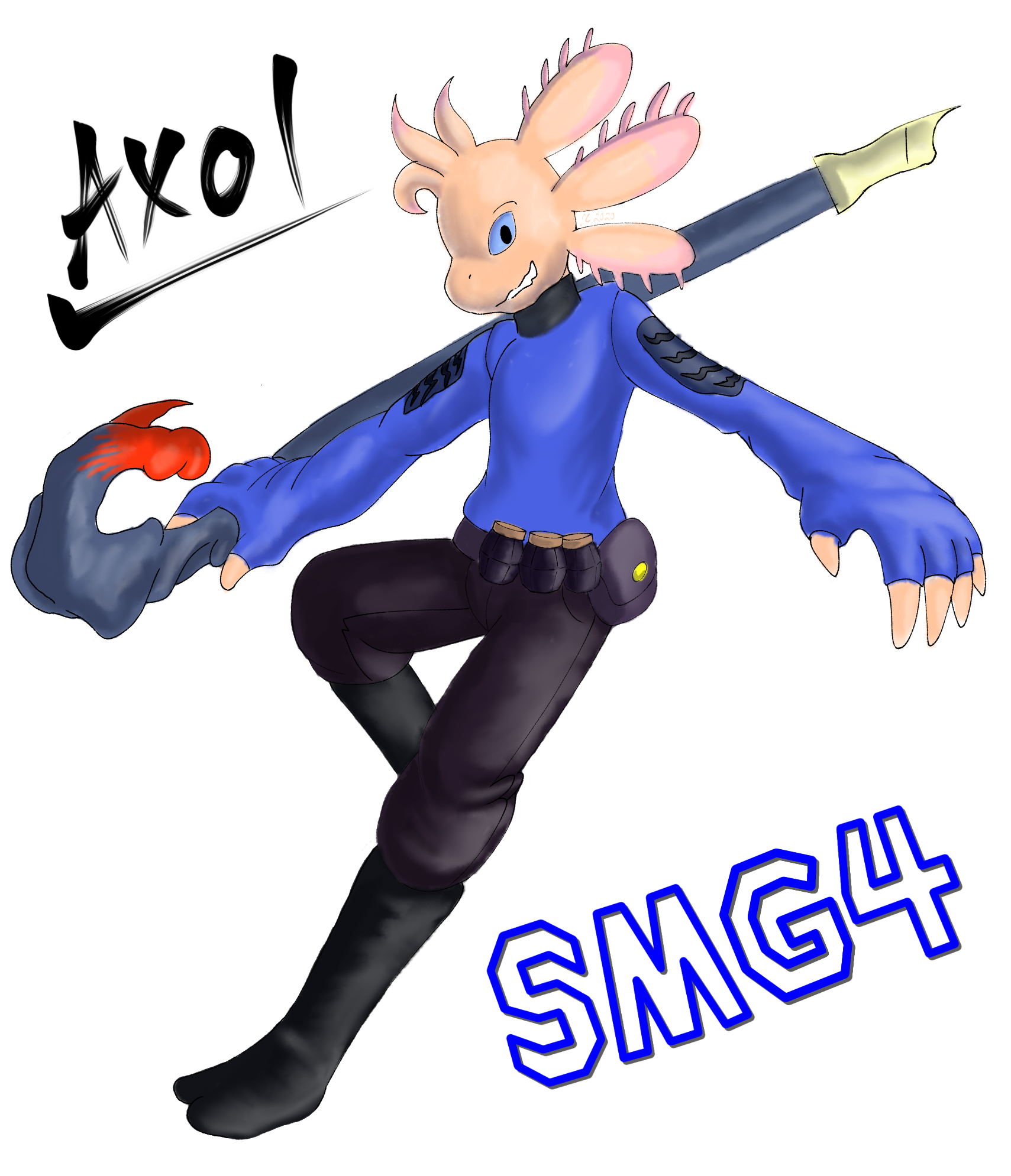 Axol by JeiArrShi on DeviantArt