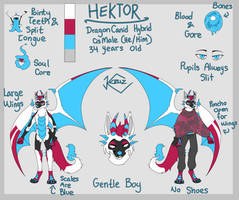 (Personal Art) Hektor Reference Sheet