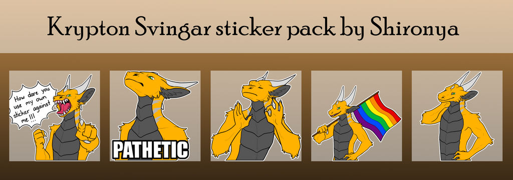 Krypton Svingar telegram sticker pack extension 21 by Shironya97 on ...