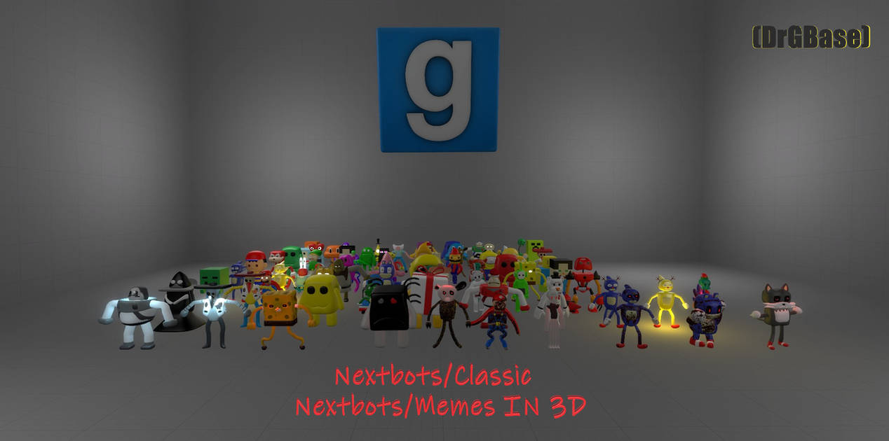 Nextbot Classic Memes 3D DrGbase Garry Mod by jhedral on DeviantArt