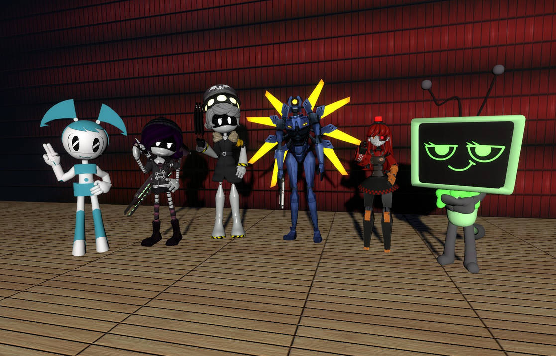 Robot Table Deviantart The Robots by jhedral on DeviantArt