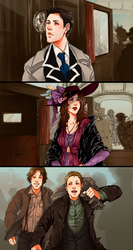 DC Titanic!AU: In the Harbour by nella-fantasiaa