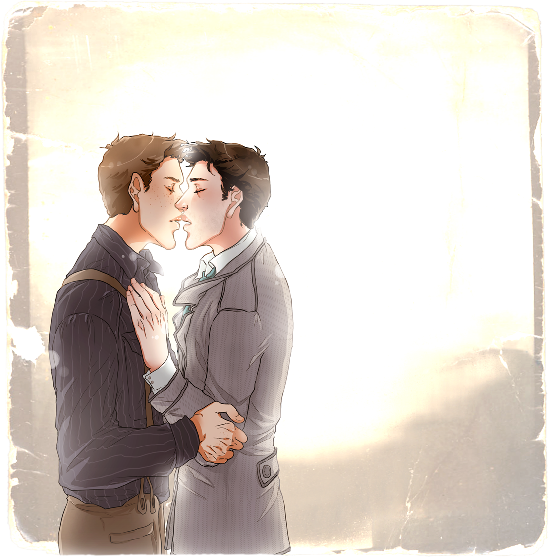 DC Titanic!AU: Kissing You