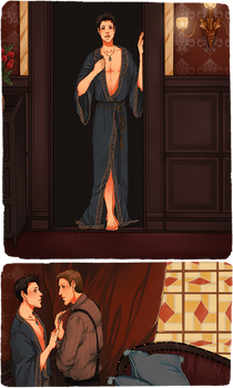 DC Titanic!AU: Like One of Your French Girls 1/2 by nella-fantasiaa