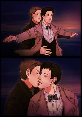 DC Titanic!AU: Flying