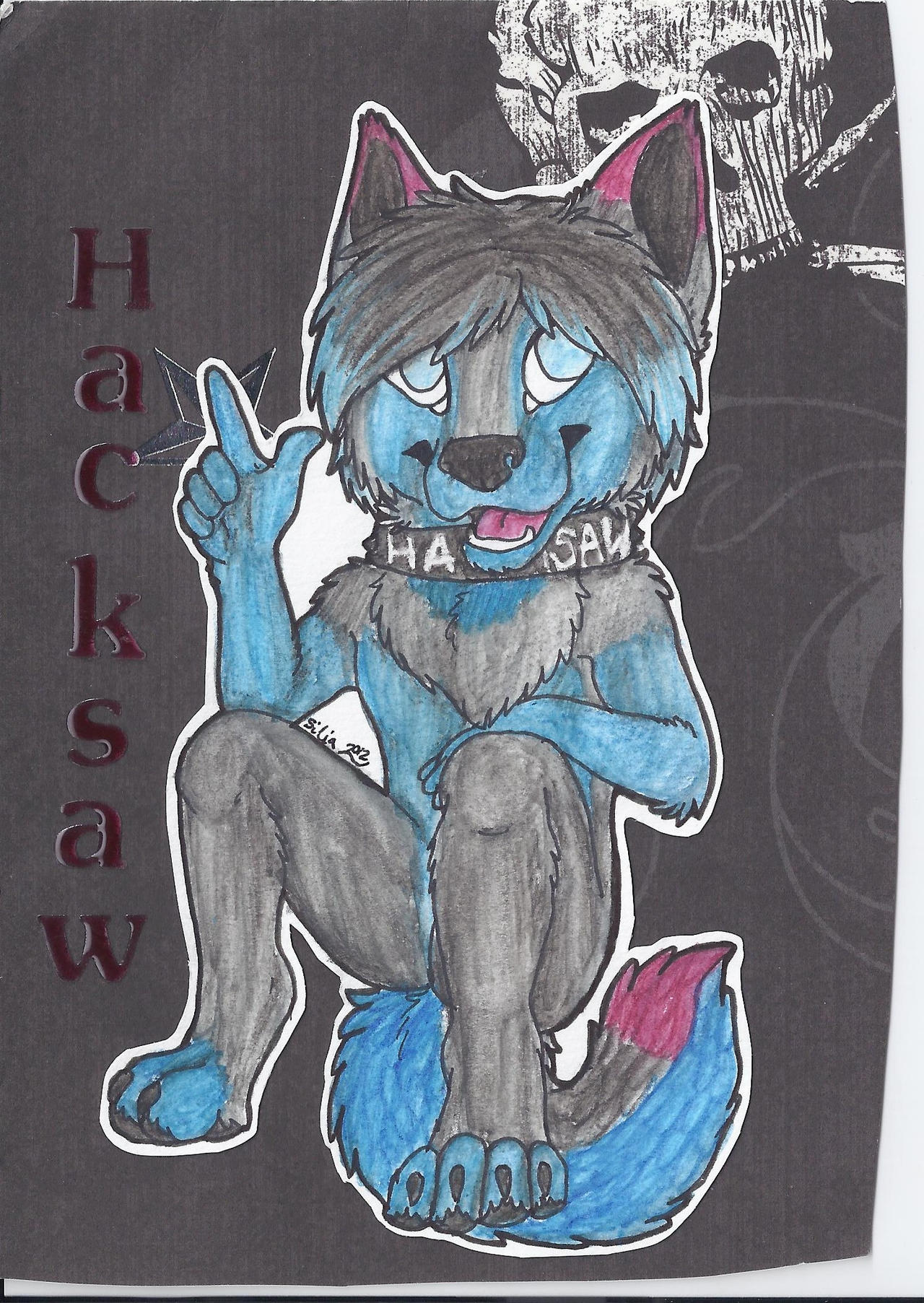 Chibi Badge::Hacksaw