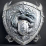 SIlver dragon shield