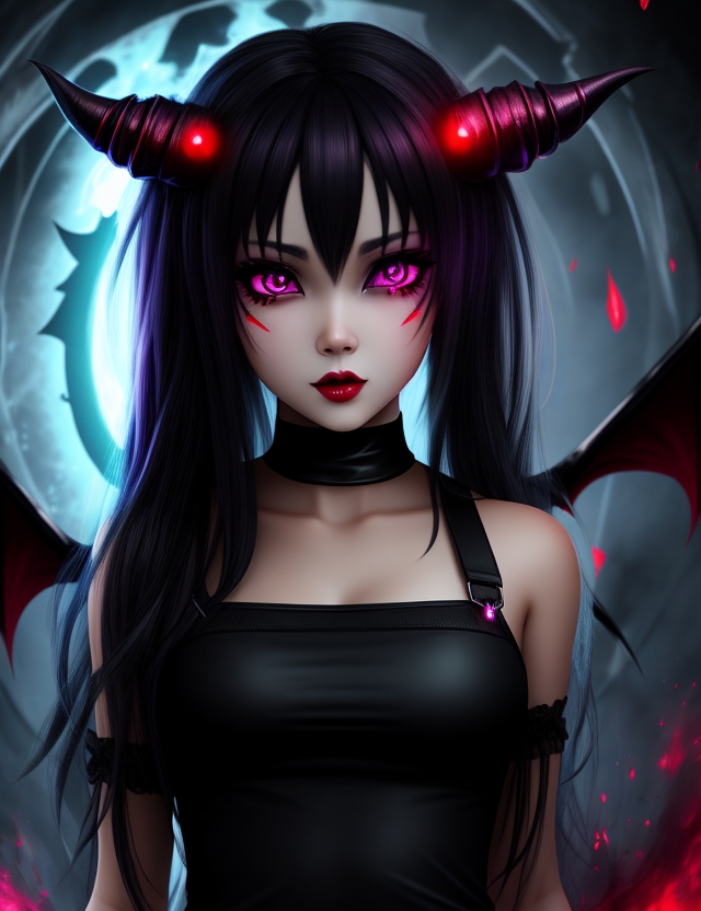 demon woman by HShadowarts on DeviantArt