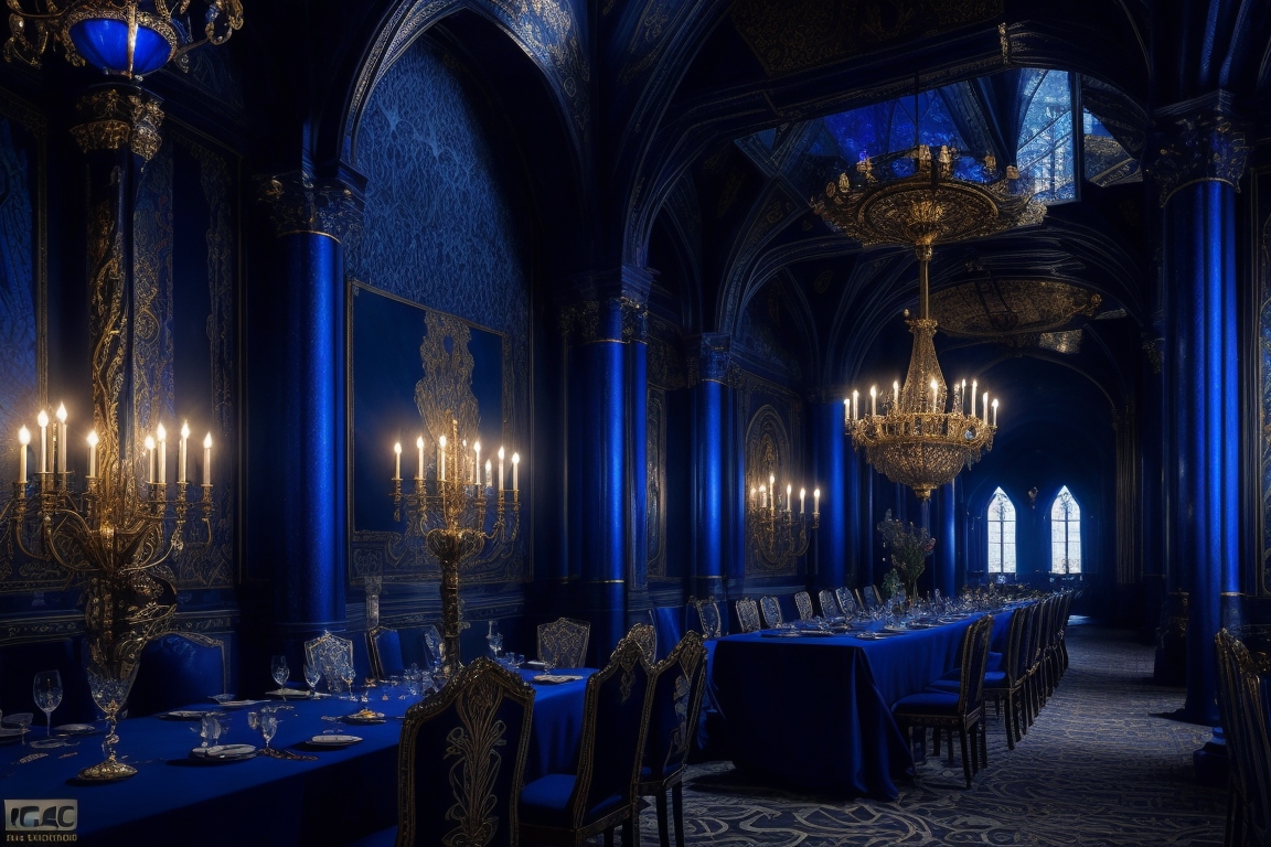 dining room of a luxurious castle by HShadowarts on DeviantArt
