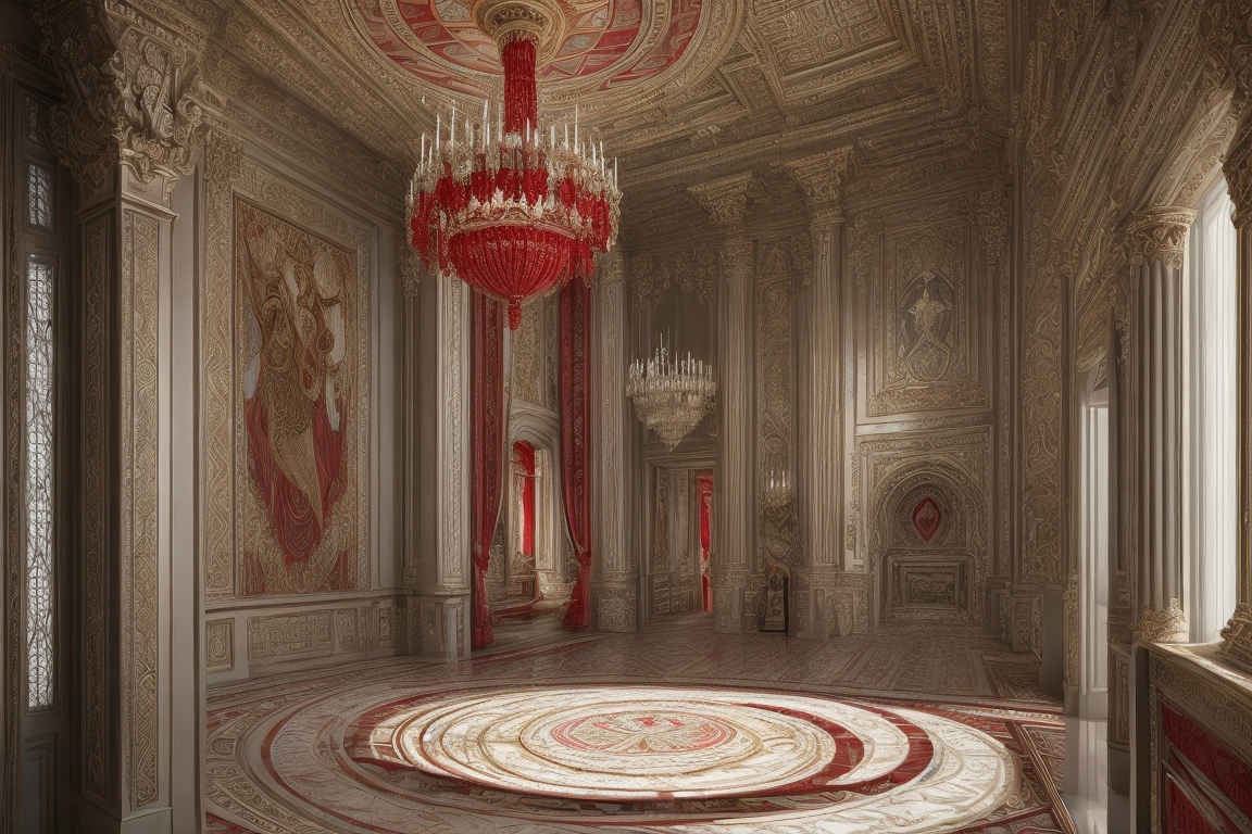 interior of a luxurious castle by HShadowarts on DeviantArt
