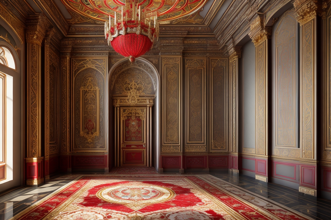 interior of a luxurious castle by HShadowarts on DeviantArt