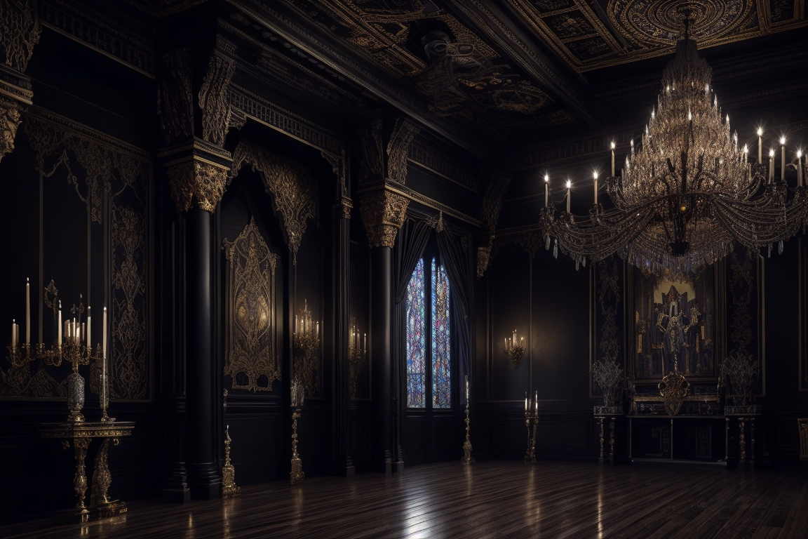 interior of a luxurious castle by HShadowarts on DeviantArt
