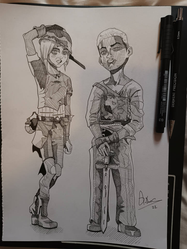 Powder and Ekko // Arcane: League of Legends by Tatham87 on DeviantArt