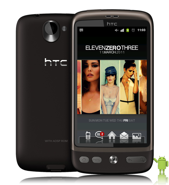 Cheryl Cole - HTC Desire