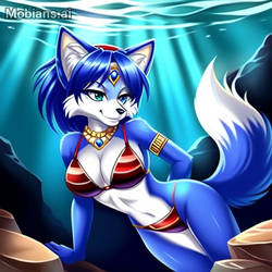 Krystal underwater 15 (ai art)