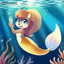 Sandy mermaid 2 (ai art)