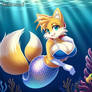 Tailsko mermaid 6 (ai art)