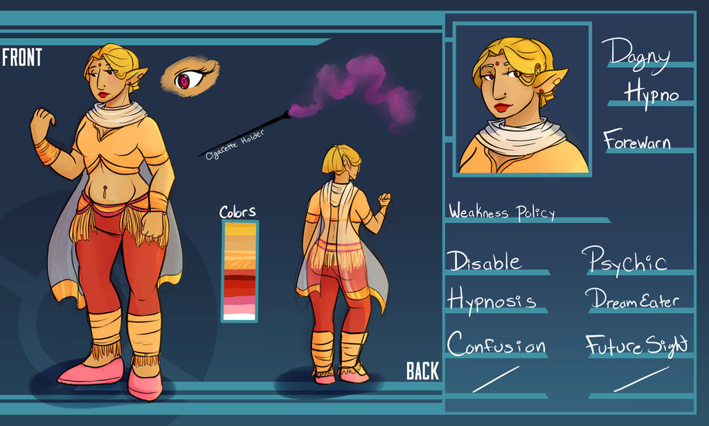 Dagby Deviantart Gym Leader Dagny is Ready to Battle by LindyLizards on DeviantArt