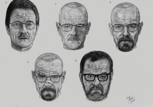 Transformation of Walter White