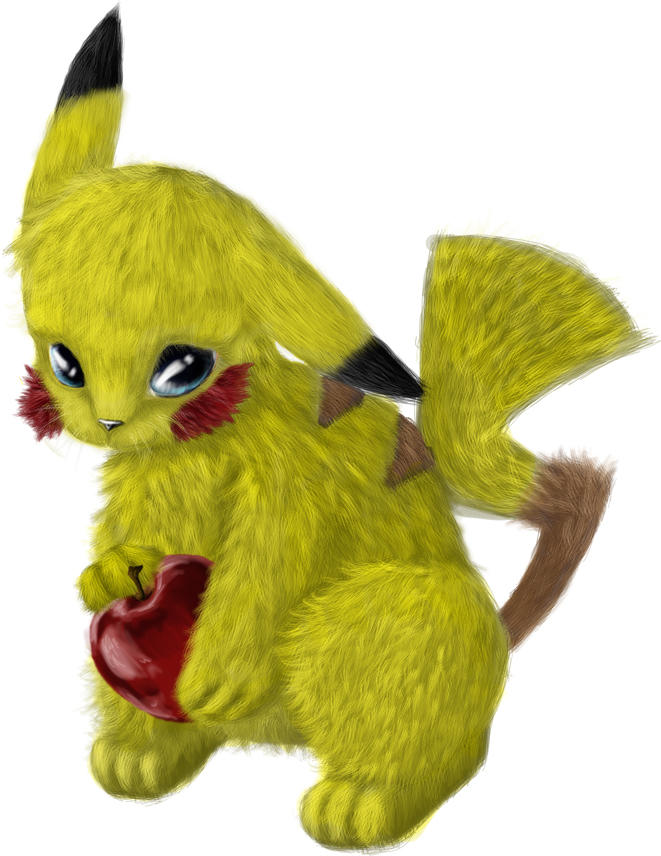 Pikachu - almost done by COURTJ3ST3R on DeviantArt