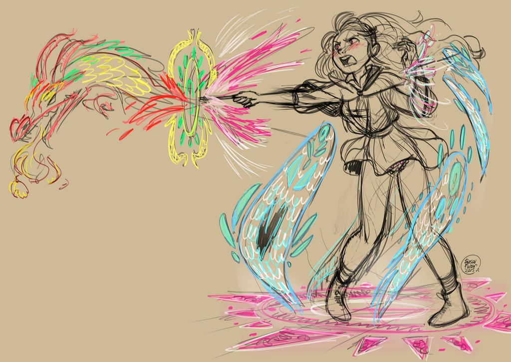 Explosion Witch by ElisaFerrari on DeviantArt