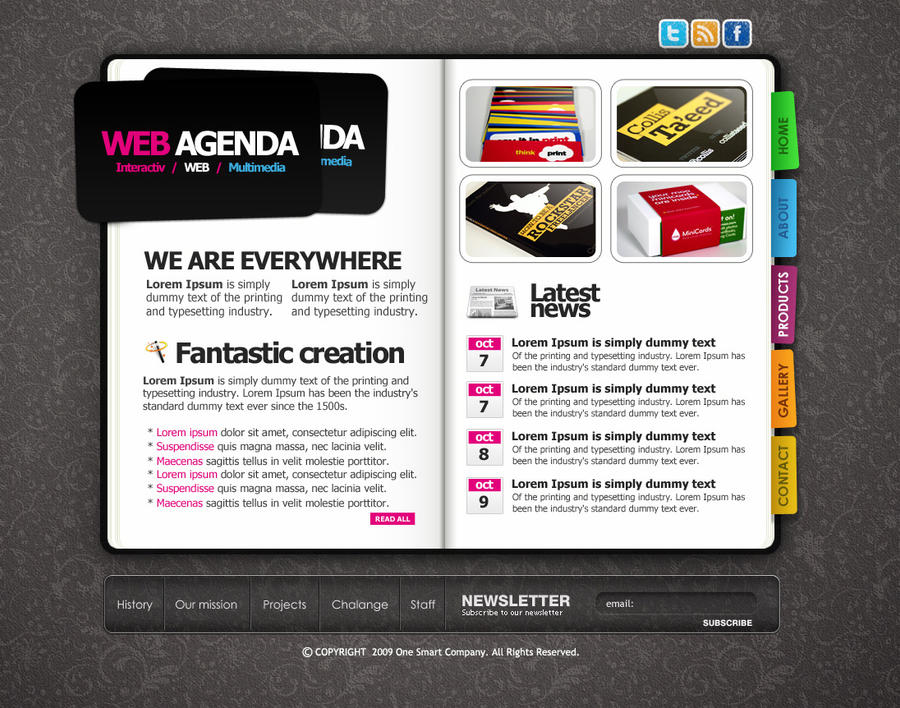 CREATIVE WEB AGENDA