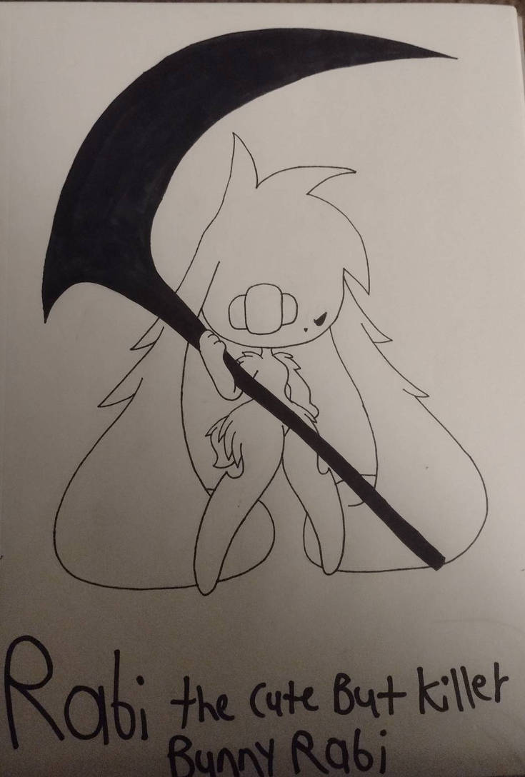 Rabi the Cute but Killer Bunny Rabbit OC by ChristinaArtz on DeviantArt